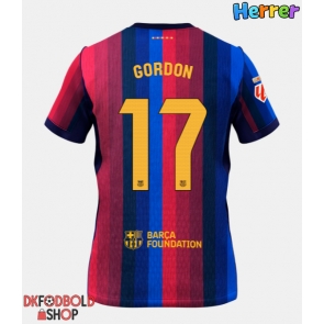 Barcelona Anthony Gordon #17 Hjemmebanetrøje 2026-27 Kort ærmer